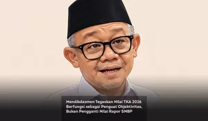 Mendikdasmen Tegaskan Nilai TKA 2026 Berfungsi sebagai Penguat Objektivitas, Bukan Pengganti Nilai Rapor SNBP