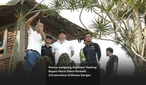 Pantau Langsung Destinasi 'Healing', Bupati Garut Fokus Perbaiki Infrastruktur di Wisata Darajat