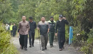 Pantau TWA Talaga Bodas, Bupati Garut Ajak Wisatawan Nikmati Danau Putih dan Khasiat Air Belerang