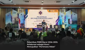 Pelantikan PHRI Garut 2026-2031, Kolaborasi sebagai Kunci Mewujudkan "Pariwisata Hebat"