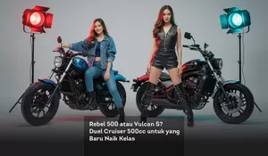 Rebel 500 atau Vulcan S? Duel Cruiser 500cc untuk yang Baru Naik Kelas