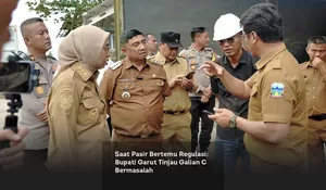 Saat Pasir Bertemu Regulasi: Bupati Garut Tinjau Galian C Bermasalah