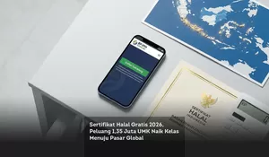 Sertifikat Halal Gratis 2026, Peluang 1,35 Juta UMK Naik Kelas Menuju Pasar Global