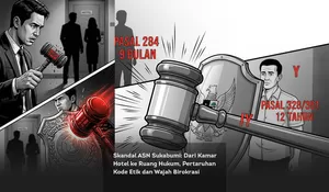 Skandal ASN Sukabumi: Dari Kamar Hotel ke Ruang Hukum, Pertaruhan Kode Etik dan Wajah Birokrasi