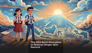 TKA 2026 Resmi Diterapkan, Ini Bedanya dengan Ujian Nasional