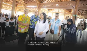 37 Tahun Menebar Cinta, MHABD Satukan Seniman dan Warga Bandung