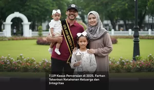 7.119 Kasus Perceraian di 2025, Farhan Tekankan Ketahanan Keluarga dan Integritas
