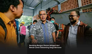 Bandung Bangun Sistem Mitigasi dari Bawah Lewat Siskamling Siaga Bencana