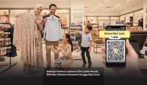 Belanja Fashion Lebaran Kini Lebih Murah, BNI Beri Diskon Fantastis hingga Rp2 Juta