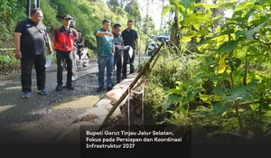 Bupati Garut Tinjau Jalur Selatan, Fokus pada Persiapan dan Koordinasi Infrastruktur 2027
