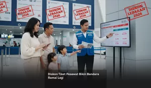 Kebijakan PPN DTP dan Diskon Bandara Picu Lonjakan Penumpang Pesawat
