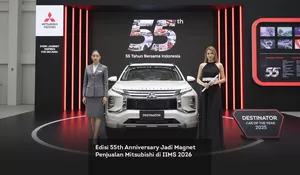 Edisi 55th Anniversary Jadi Magnet Penjualan Mitsubishi di IIMS 2026