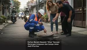 Farhan Benahi Masalah “Khas” Samoja: Genangan Limpasan dan Lampu Jalan Jadi Prioritas