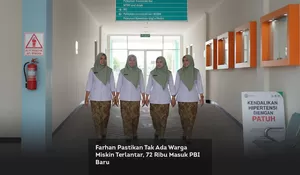 Farhan Pastikan Tak Ada Warga Miskin Terlantar, 72 Ribu Masuk PBI Baru