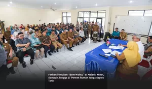 Farhan Temukan “Bom Waktu” di Maleer, Minol, Sampah, hingga 27 Persen Rumah Tanpa Septic Tank