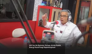HUT ke-26 Elshinta, Farhan: Kritik Publik Energi Positif bagi Kepemimpinan
