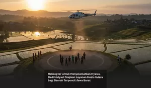Helikopter untuk Menyelamatkan Nyawa, Dedi Mulyadi Siapkan Layanan Medis Udara bagi Daerah Terpencil Jawa Barat