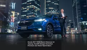 Honda ZR-V 2026 Resmi Meluncur di Jepang, Facelift dengan Sentuhan Premium dan Mesin Hybrid Baru