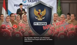 Isu Gaji ASN, TNI/Polri, dan Pensiunan Naik 2026 Viral! Taspen Bersuara, Ini Fakta Sebenarnya