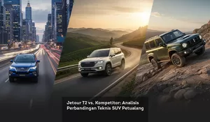 Pendatang Baru Berani Lawan Fortuner, Jetour T2 Punya Modal Apa?