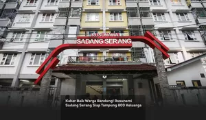 Proyek Rusunami Sadang Serang: Target 800 Unit, Cicilan Rp1,5 Juta, dan Status HGB 30 Tahun