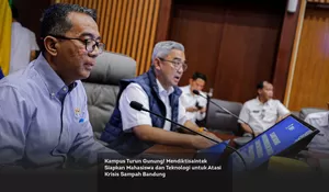 Kampus Turun Gunung! Mendiktisaintek Siapkan Mahasiswa dan Teknologi untuk Atasi Krisis Sampah Bandung