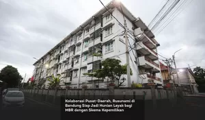 Kolaborasi Pusat-Daerah, Rusunami di Bandung Siap Jadi Hunian Layak bagi MBR dengan Skema Kepemilikan