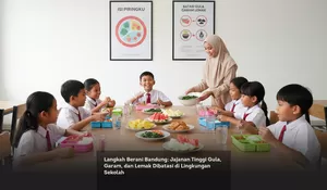 Langkah Berani Bandung: Jajanan Tinggi Gula, Garam, dan Lemak Dibatasi di Lingkungan Sekolah