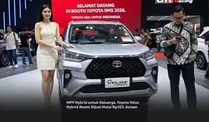 MPV Hybrid untuk Keluarga, Toyota Veloz Hybrid Resmi Dijual Mulai Rp303 Jutaan