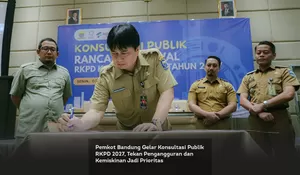 Pemkot Bandung Gelar Konsultasi Publik RKPD 2027, Tekan Pengangguran dan Kemiskinan Jadi Prioritas