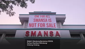 SMAN 1 Bandung Berstatus ODCB, Farhan Pastikan Dilindungi Undang-Undang
