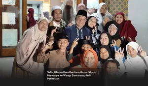 Safari Ramadhan Perdana Bupati Garut, Pesannya ke Warga Samarang Jadi Perhatian