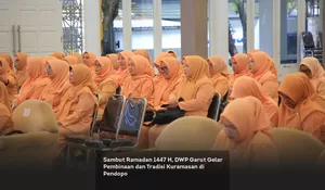 Sambut Ramadan 1447 H, DWP Garut Gelar Pembinaan dan Tradisi Kuramasan di Pendopo