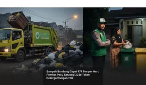Sampah Bandung Capai 979 Ton per Hari, Pemkot Pacu Strategi 2026 Tekan Ketergantungan TPA