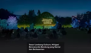Sesar Lembang Culture, Mitigasi Bencana Ala Bandung yang Santai dan Berkesenian