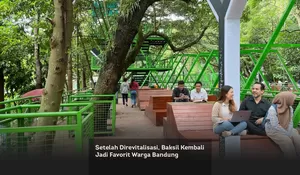 Setelah Direvitalisasi, Baksil Kembali Jadi Favorit Warga Bandung
