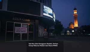 Tak Mau Ada Gangguan Ibadah, Farhan Tutup Hiburan Malam dan Razia PMKS