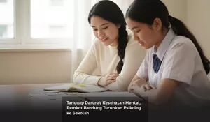 Tanggap Darurat Kesehatan Mental, Pemkot Bandung Turunkan Psikolog ke Sekolah