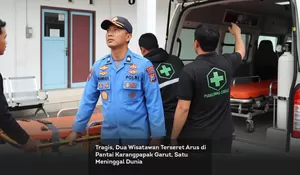 Tragis, Dua Wisatawan Terseret Arus di Pantai Karangpapak Garut, Satu Meninggal Dunia