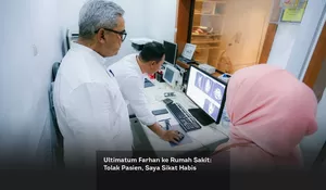 Ultimatum Farhan ke Rumah Sakit: Tolak Pasien, Saya Sikat Habis