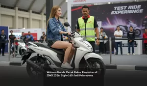 Wahana Honda Cetak Rekor Penjualan di IIMS 2026, Stylo 160 Jadi Primadona