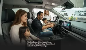 Wuling Eksion Siap Kuasai Pasar, Hadirkan Dua Teknologi Elektrifikasi dalam Satu SUV Keluarga
