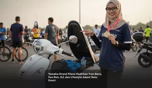 Yamaha Grand Filano Hadirkan Tren Baru, Fun Run, DJ, dan Lifestyle dalam Satu Event