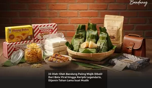 15 Oleh-Oleh Bandung Paling Wajib Dibeli! Dari Bolu Viral hingga Keripik Legendaris, Dijamin Tahan Lama buat Mudik