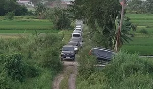 Di Sleman Google Maps Jadi Kepala Desa: Sawah Disulap Jadi Jalan Tol Dadakan