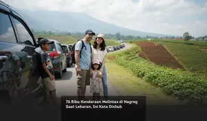 76 Ribu Kendaraan Melintas di Nagreg Saat Lebaran, Ini Kata Dishub