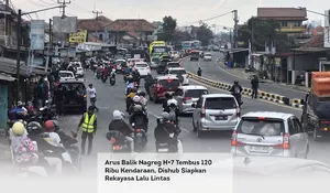 Arus Balik Nagreg H+7 Tembus 120 Ribu Kendaraan, Dishub Siapkan Rekayasa Lalu Lintas