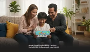 Aturan Baru Komdigi 2026, Platform Digital Wajib Lindungi Anak atau Diblokir