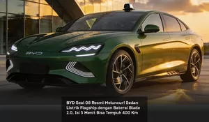 BYD Seal 08 Resmi Meluncur! Sedan Listrik Flagship dengan Baterai Blade 2.0, Isi 5 Menit Bisa Tempuh 400 Km
