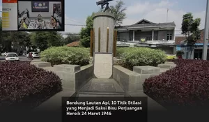 Bandung Lautan Api, 10 Titik Stilasi yang Menjadi Saksi Bisu Perjuangan Heroik 24 Maret 1946